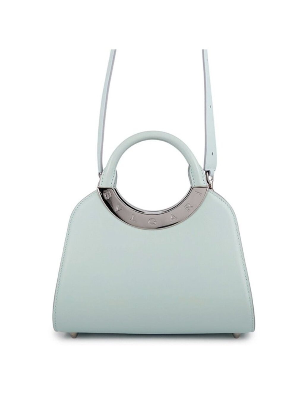 Bvlgari Handbag Rome Top Handle Leather 2-Way